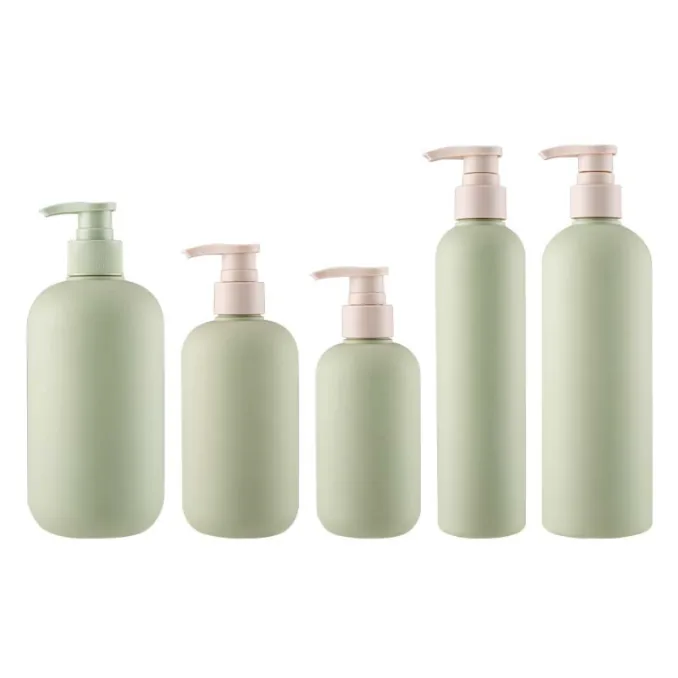 라벨 없는 HDPE 펌프병